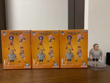 제일복권 F상 유년기 미니 피규어 4종 세트