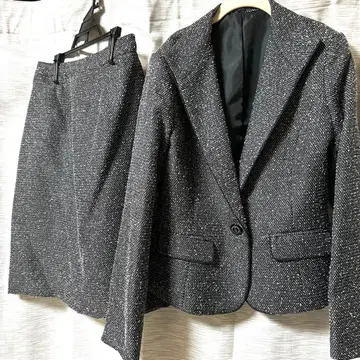 이온 탑밸류 여성용 라메 믹스 졸업식 포멀 트위드 수트