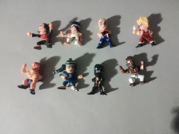 당시 물 초기 버추어 파이터 미니 피규어 8개 묶음 판매