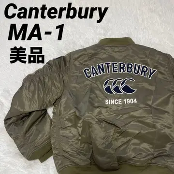 새상품급 Canterbury 캔터베리 MA-1 플라이트 자켓 블루종
