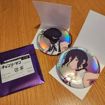 극장판 체인소 맨 레제 편 대교류전 레제 폭탄 빅 캔 배지