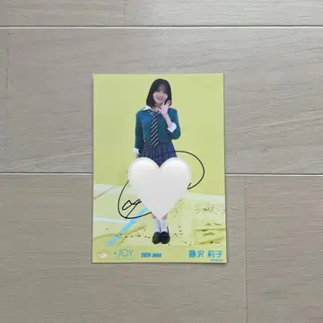 니지유 료코 체육관 디스코 자켓 의상 브로마이드 히키 친필