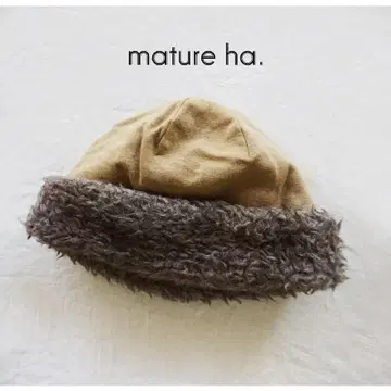 마츄아하 mature ha. 보아캡 베이지