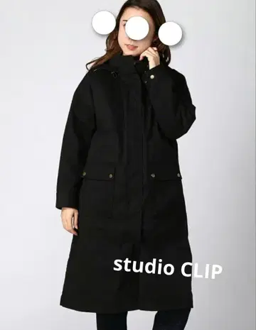 studio CLIP 마운틴 파카 black