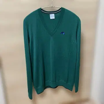 폴스미스 스웨터 그린 V넥
