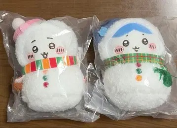 치이카와 에니마이 복권 치이카와 하치와레 마스코트 2개 세트