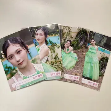 타니구치 아이리 코가라시는 울지 않아 MV 의상 브로마이드 컴프 드레스