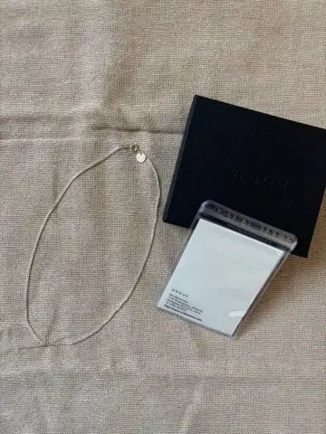 ARGUE CURB CHAIN 목걸이 TYPE A