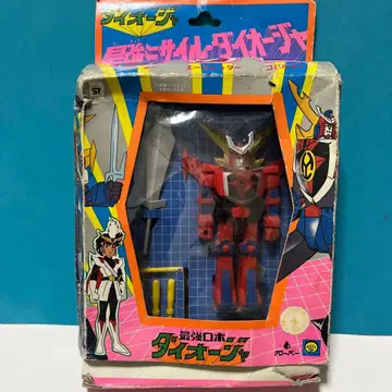 쇼와 레트로 최강 미사일 다이오쟈 PVC 피규어 클로버 미사용 새상품