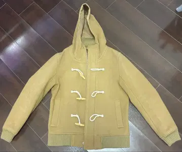 유나이티드 애로우즈 더플 코트 숏 기장 카멜