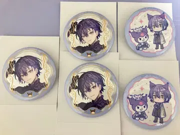 코야나기 로우 산리오 콜라보 캔뱃지 5개