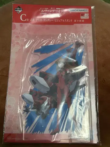 [ 새상품 미개봉 ] 에반게리온 시키나미 아스카 랑그레이 비주얼 스탠드