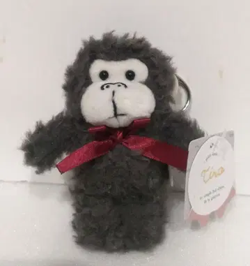 TWIN 트윈 고릴라 애니멀 키링 마스코트 봉제 인형