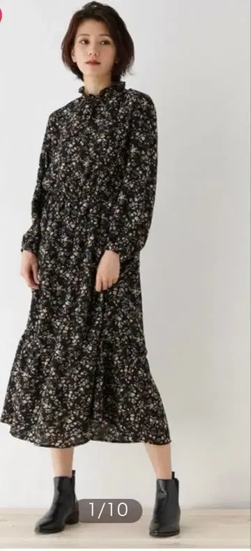 원피스 꽃무늬 원피스 OZOC