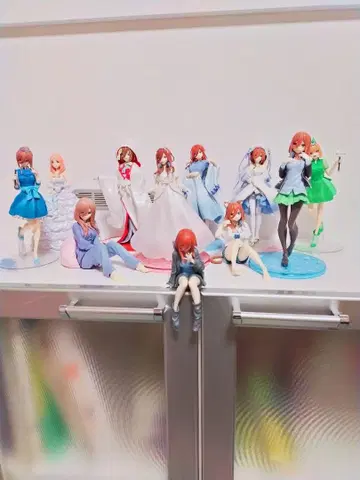 5등분의 신부 피규어 나카노 미쿠 요츠바 묶음 판매