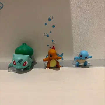 포켓몬 피규어 3개 세트 리자드 꼬부기(제니카메) 이상해씨