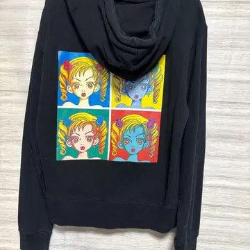 그 남자 그 여자 쥬에티 후드티 블랙 야자와 아이 콜라보 M 사이즈