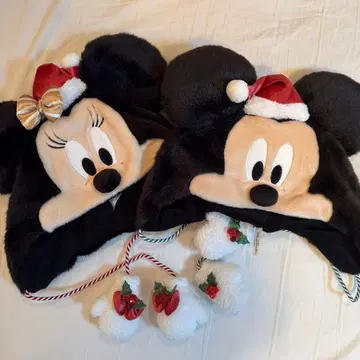 미키 미니 크리스마스 팬 캡