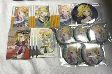 프로세카 에피카 금박 그리 카 그리캔 세카라이 카가미네 린 묶음 판매