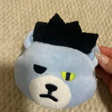 bigbang top 곰 봉제 인형형 코인 케이스