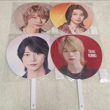 [ 미개봉 새상품 ] 콘노 타이키 부채 묶음 판매