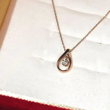 사만사 티아라 핑크 골드 목걸이