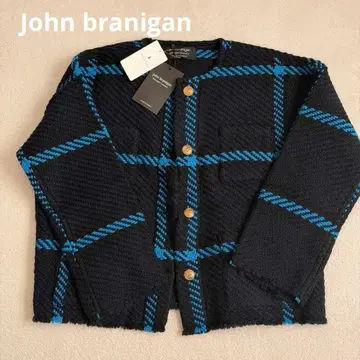 [ 미사용 새상품 ] John branigan 트위드 자켓