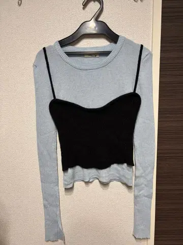 Del Lei by ragshop 니트 긴팔 라이트 블루