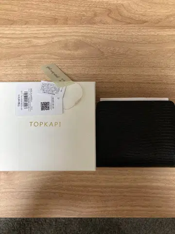 탑카피 가마구치 지갑 블랙 미사용 새상품