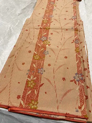 워셔블 기모노 기모노 새상품 미사용 평상복 일본제