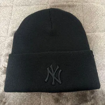뉴욕 양키스 블랙 니트 모자