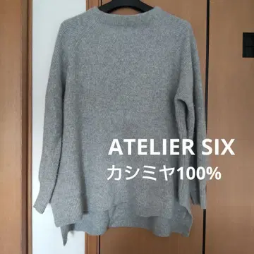 ATELIER SIX 캐시미어 100% 니트