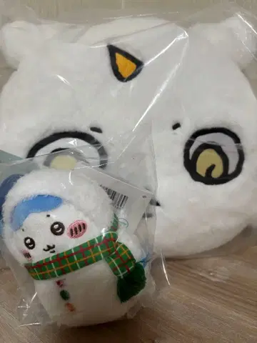 치이카와 제일복권 D상 쿠션 & E상 마스코트 (하치와레)