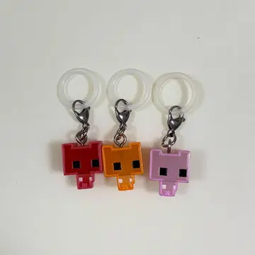 PICO PARK 피코파크 메지루시 액세서리 빨간색 오렌지 핑크