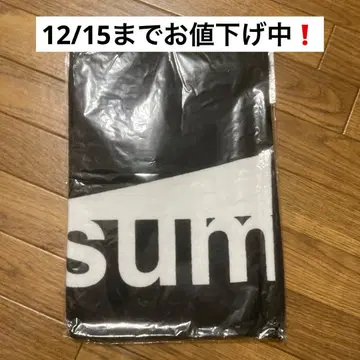 [ 최종 가격 ] sumika 로고 타월 블랙 블랙