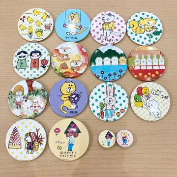 이마이 안 곰강아지 배지 약 8000엔 상당 일괄