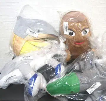 이탈리안 레인 낚싯대 봉제 인형 세트 묶음 판매 4개