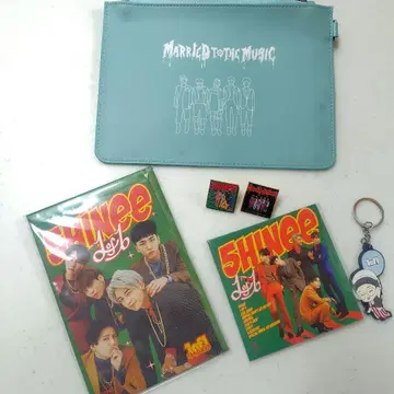 SHINee 앨범 [ 1 of 1 ] 카드 코스터 키링