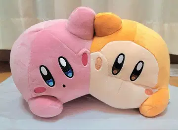 커비 play with 와돌디 [ 사이좋게 ] BIG 봉제 인형