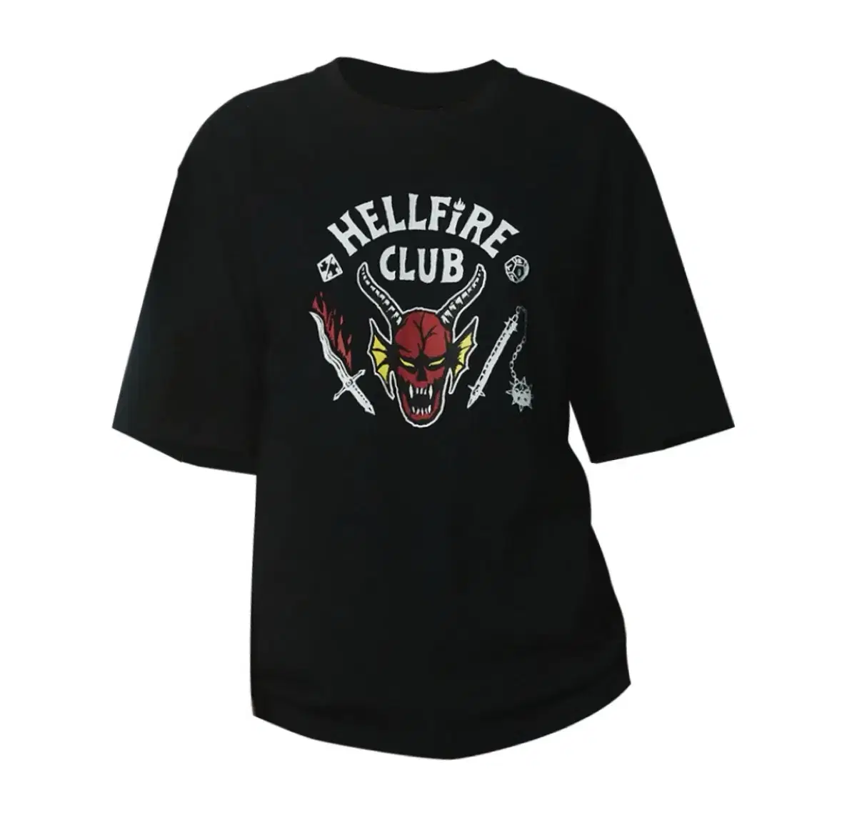 (New Product) Stranger Things Musinsa Mutanard Hellfire Club T-shirt!