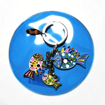 쿠사마 야요이 물고기 키링