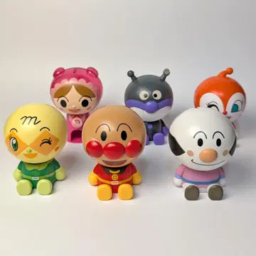 커다란 호빵맨 마스코트 집에서 가챠폰 아기만 세트