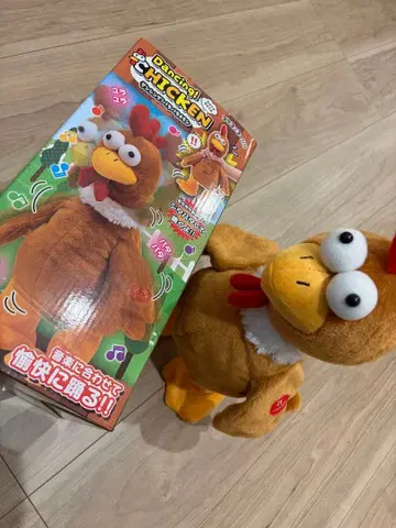 댄싱 바타바타 치킨 브라운 프라이스 게임센터 봉제 인형