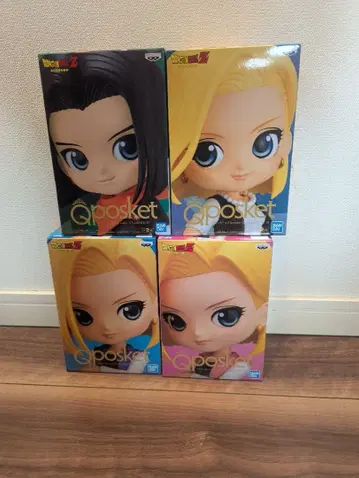 드래곤볼 Qposket 피규어 4체 세트