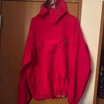 나일론 자켓 후드 부착 핑크