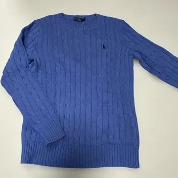 랄프 로렌 니트 블루 M 사이즈