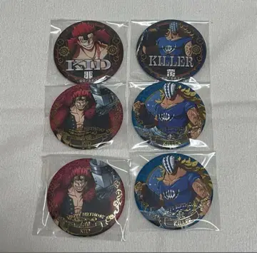 ONE PIECE 원피스 캔뱃지 WORLD 키드 킬러