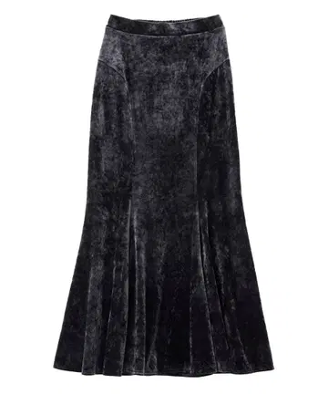 완판 택 포함 새상품 코코딜 벨로아 머메이드 스커트 S