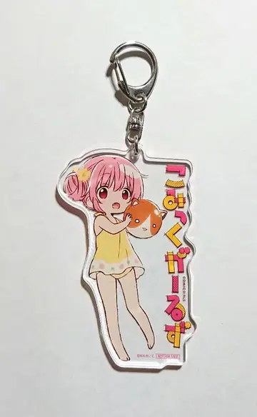 코믹 걸즈 모에다 카오루코 아크릴 키링 애니메이트 특전