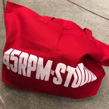 45RPM-STUDIO 에코백 쇼와 레트로 초레어